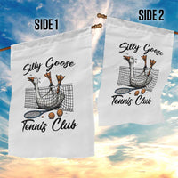 Funny Silly Goose Tennis Club Garden Flag Tennis Lover Gift - Wonder Print Shop