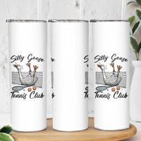 Funny Silly Goose Tennis Club Skinny Tumbler Tennis Lover Gift - Wonder Print Shop