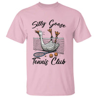 Funny Silly Goose Tennis Club T Shirt Tennis Lover Gift - Wonder Print Shop