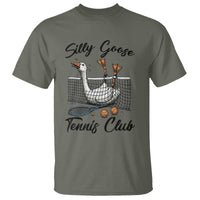 Funny Silly Goose Tennis Club T Shirt Tennis Lover Gift - Wonder Print Shop