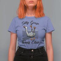 Funny Silly Goose Tennis Club T Shirt For Women Tennis Lover Gift - Wonder Print Shop