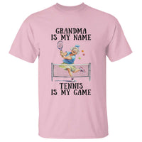 Funny Tennis Quote T Shirt Grandma Is My Name Tennis Is My Game - Wonder Print Shop