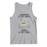 Funny Tennis Quote Tank Top Grandma Is My Name Tennis Is My Game - Wonder Print Shop