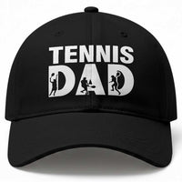 Funny Tennis Dad Life Baseball Cap Tennis Player Gift
