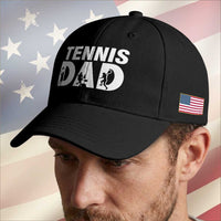 Funny Tennis Dad Life Baseball Cap Tennis Player Gift