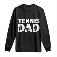 Funny Tennis Dad Life Long Sleeve Shirt Tennis Player Gift - Wonder Print Shop