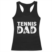 Funny Tennis Dad Life Racerback Tank Top Tennis Player Gift - Wonder Print Shop