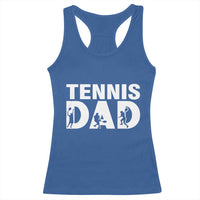 Funny Tennis Dad Life Racerback Tank Top Tennis Player Gift - Wonder Print Shop