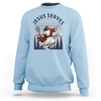 Christian Tennis Lover Gift Sweatshirt Funny Christian Gift - Wonder Print Shop