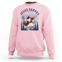 Christian Tennis Lover Gift Sweatshirt Funny Christian Gift - Wonder Print Shop