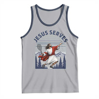 Christian Tennis Lover Gift Tank Top Funny Christian Gift - Wonder Print Shop