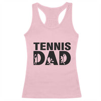 Funny Tennis Dad Life Racerback Tank Top Sport Lover Gift - Wonder Print Shop