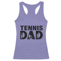 Funny Tennis Dad Life Racerback Tank Top Sport Lover Gift - Wonder Print Shop