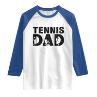 Funny Tennis Dad Life Raglan Shirt Sport Lover Gift - Wonder Print Shop