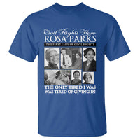 Rosa Parks Mother Of The Civil Rights Movement T Shirt Black History Salutes