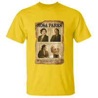 Vintage Rosa Parks T Shirt Courage And Justice Quote