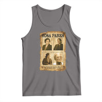 Vintage Rosa Parks Tank Top Courage And Justice Quote