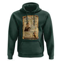 Vintage Newspaper Rosa Parks Hoodie One Person Can Change The World Quote