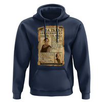 Vintage Newspaper Rosa Parks Hoodie One Person Can Change The World Quote