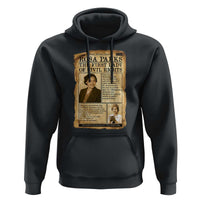 Vintage Newspaper Rosa Parks Hoodie Civil Rights Hero
