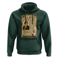 Vintage Newspaper Rosa Parks Hoodie Civil Rights Hero