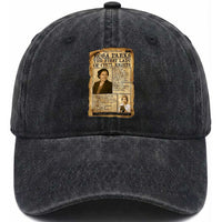 Vintage Newspaper Rosa Parks Washed Cotton Baseball Cap Civil Rights Hero