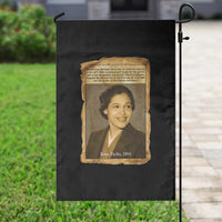 Vintage Rosa Parks Garden Flag First Lady Of Civil Rights