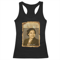 Vintage Rosa Parks Racerback Tank Top First Lady Of Civil Rights