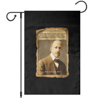 Vintage Newspaper W E B Du Bois Garden Flag Civil Rights Pioneer
