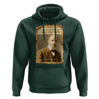 Vintage Newspaper W E B Du Bois Hoodie Civil Rights Pioneer