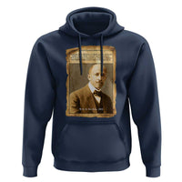 Vintage Newspaper W E B Du Bois Hoodie Civil Rights Pioneer