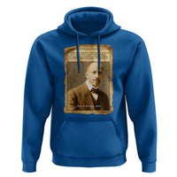 Vintage Newspaper W E B Du Bois Hoodie Civil Rights Pioneer