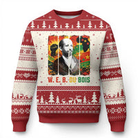 W E B Du Bois Ugly Christmas Sweater Civil Rights Leader Gift