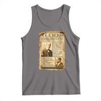 Vintage Newspaper W E B Du Bois Tank Top African American Scholar