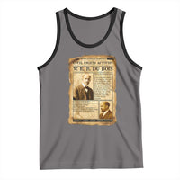 Vintage Newspaper W E B Du Bois Tank Top Civil Rights History