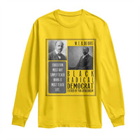 W E B Du Bois Long Sleeve Shirt Pan Africanism Intellectual Leader