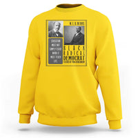 W E B Du Bois Sweatshirt Pan Africanism Intellectual Leader