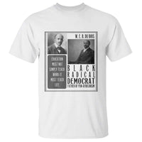 W E B Du Bois T Shirt Pan Africanism Intellectual Leader