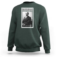 Vintage Stamp W E B Du Bois Sweatshirt Black Thought Leader