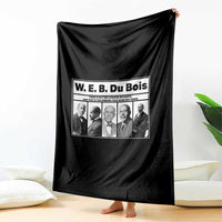 W E B Du Bois Quote Throw Blanket There Is But One Coward On Earth