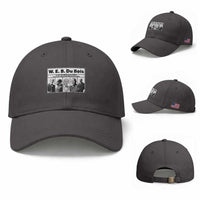W E B Du Bois Quote Baseball Cap There Is But One Coward On Earth