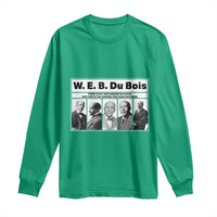 W E B Du Bois Quote Long Sleeve Shirt There Is But One Coward On Earth