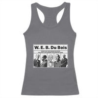 W E B Du Bois Quote Racerback Tank Top There Is But One Coward On Earth