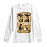 One Person Can Change The World Quote Long Sleeve Shirt Rosa Parks Legacy