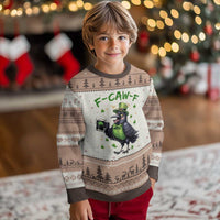 F Caw F Raven Lover Ugly Christmas Sweater Funny St Patricks Day Gift