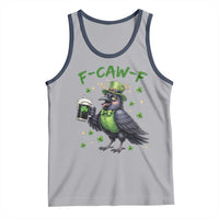 F Caw F Raven Lover Tank Top Funny St Patricks Day Gift