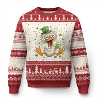 Funny Drunk Irish Duck Ugly Christmas Sweater St Patricks Day Gift