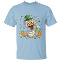 Funny Drunk Irish Duck T Shirt St Patricks Day Gift