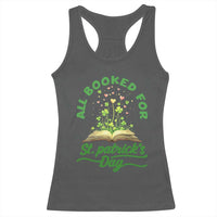 All Booked For St Patricks Day Racerback Tank Top Irish Reader Gift