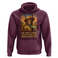 Funny El Squatcho Cinco De Mayo Hoodie Just Here For Tacos And Margaritas
